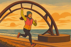 running